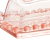 MANTEIGUEIRA DE CRISTAL PEARL ROSA 11CM | WOLFF na internet