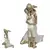 ESTATUETA DECORATIVA MÃE E MENINO - comprar online