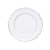 SOUSPLAT PATINADO MOON BRANCO 25CM
