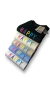 Kit com 6 pçs T-shirts Femininas em Seda Pima Bordada em 1 Cor - Feliz - comprar online