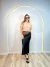 Saia Midi Long Feminina em Cetim - Lolli Brand