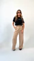 Kit com 6 pçs T-shirts Femininas em Seda Pima Bordada em 1 Cor - Feliz - Lolli Brand