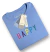T-shirt Feminina em Algodão - Happy (Feliz) - comprar online