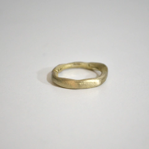 Anillos Aqua dorados - comprar online