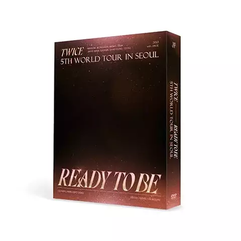 TWICE DVD Ready To be 5th World Tour In Seoul