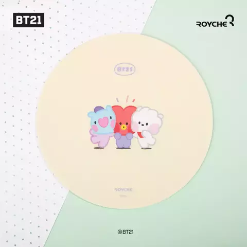BT21 Mouse Pad redondo