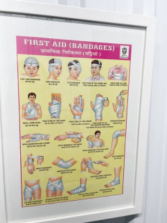 Quadro Indiano First Aid - comprar online