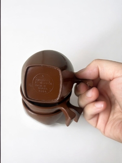 Xícara+Pires Vintage Goyana Limões - Frue Brechó