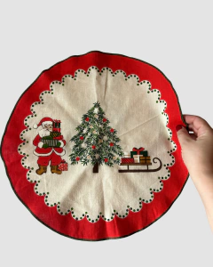 Toalha Pequena de Natal Vintage - loja online