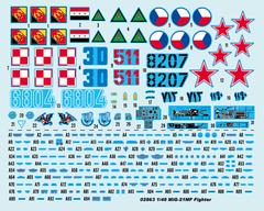 Trumpeter - Mig-21MF - 1:48 - 02863