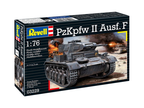 Revell - PzKpfw II Ausf F - 1:76 - 03229