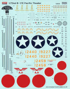 Academy - USAAF B-17E "Pacific Theater" - 1:72 - 12533 - ArtModel Modelismo
