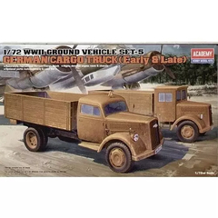 Academy - German Cargo Truck (Early & Late) - 13404 - 1:72