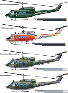 Italeri - Bell AB 212/ UH-1N - 1:48 - 2692 na internet