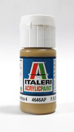 Tinta Acrílica Italeri - 4646AP - Flat Gialo Mimetico 4 - FS30266 - comprar online
