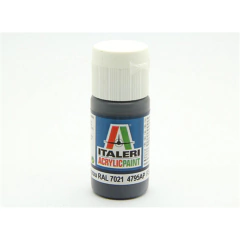 Tinta Acrílica Italeri - 4795AP - Flat Pz Schwarzgrau RAL 7021 - FS36081 - comprar online