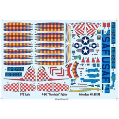 Hobbyboss - F-84E Thunderjet - 1:72 - 80246 en internet