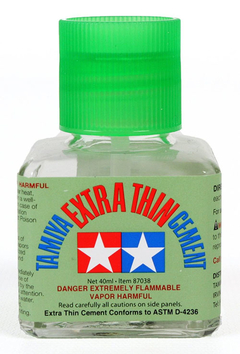 Tamiya - 87038 - Extra Thin Cement (cola extra fina) - comprar online