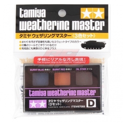 Tamiya - 87088 - Weathering Master D set - Burnt Blue, Burnt Red, Oil Stain na internet