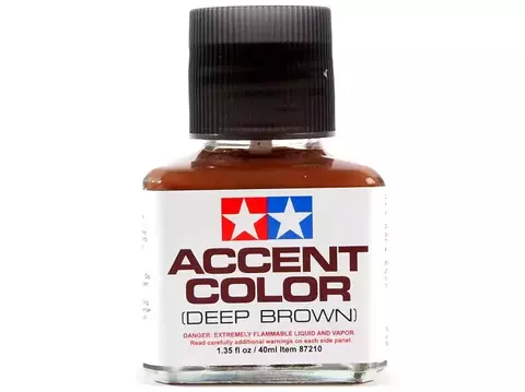 Tamiya - 87210 - Accent Color Deep Brown - comprar online
