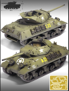 Academy - U.s. Army M10 Gmc - 1:35 na internet