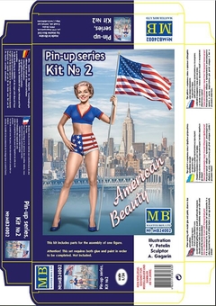 MB - Pinup Series Kit no. 2 Betty - MB24002 - 1:24 - comprar online