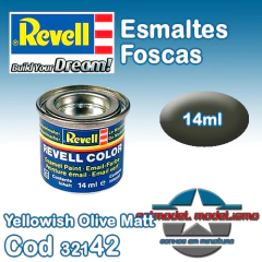 Tinta Esmalte Revell - 32142 - Yellowish Olive Matt (Email Color)