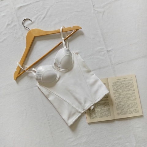 Corselet Branco - PP