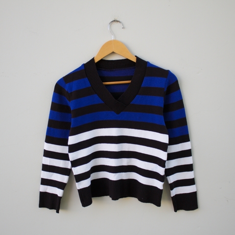 Blusa de Lã Listrada - P