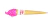 Lapiseira Ice Cream Tutti Frutti 0.7mm - Milloca Papelaria