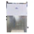 Porta correr 2,10x1,40mm resfriado 3b ld c/chapa xadrez aluminio elf