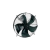 Motor axial 400mm 220v 1f (exaustor)