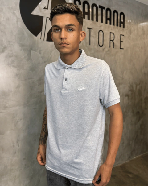 CAMISA POLO NK SPORTSWEAR - CINZA