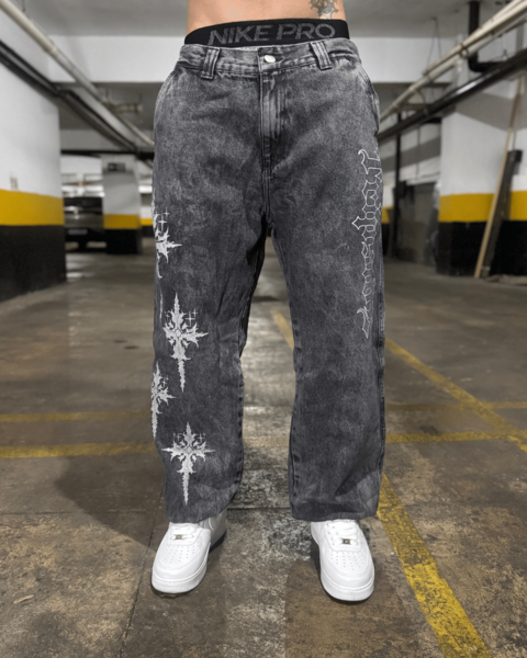 CALÇA JEANS BAGGY "CRUZ" - TRIP SIDE