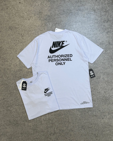 CAMISETA NK AUTHORIZED - BRANCO