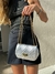 Bolsa Analu P Couro Prata Metalizado/ Ouro - comprar online