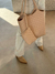 Bolsa Daiana G Couro Matelassê Nude - comprar online