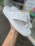 Chinelo Flatform Asa Delta Couro White na internet