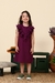 Vestido Alma Roxo - Petit Môme - Moda Infantil