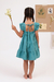 Vestido Gaia Verde Sálvia na internet