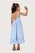 Vestido Chloe Longo Laise Azul na internet