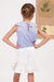 Short-saia Beatriz Laise Off-White na internet