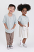 Blusa Pietro Verde-chá - Petit Môme - Moda Infantil