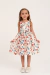 Vestido floral 100% algodão. Petit Môme