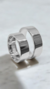 CINTAS ANCHAS - Plata 925 7mm 10grs - comprar online