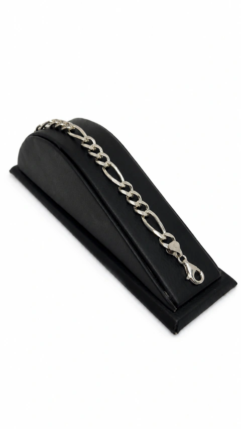 PULSERA FIGARO - Plata 925 - 24 grs -