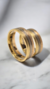 TRICOLOR FRESADAS- Cintas de Oro 18k 7mm 10.5grs - comprar online