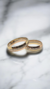 TRICOLOR PULIDAS - Italianas de Oro 18k 4.5mm 8.5grs - Artebello Joyas