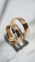 MARBELLA - Oro Blanco y Oro Rosado - Oro 18k 4.5mm 6.5grs -con zafiros blancos - comprar online