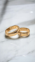 KINGDOM - Italianas 7mm con piedras Oro 18k 12.5grs - Artebello Joyas